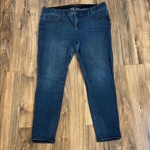 Torrid Bomb Shell Skinny Dark Blue Jeans Sz 18R